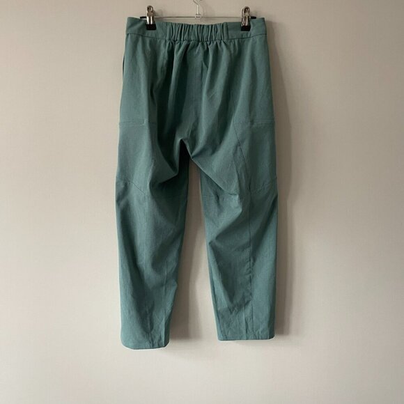 Lululemon 2021 Ventlight Cargo Mid Rise Crop 26" Pants Tidewater Teal Green 4 - Picture 3 of 11